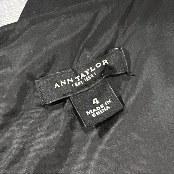 Ann Taylor Elegant Black Sleeveless mini Dress - Picture 8 of 13